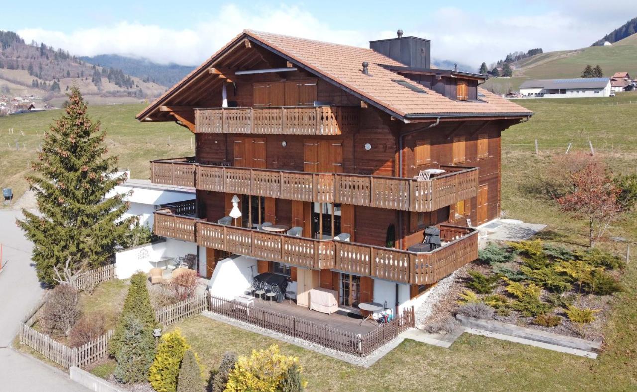 Chalet Apartment Serenity Lodge Charmey Exteriör bild